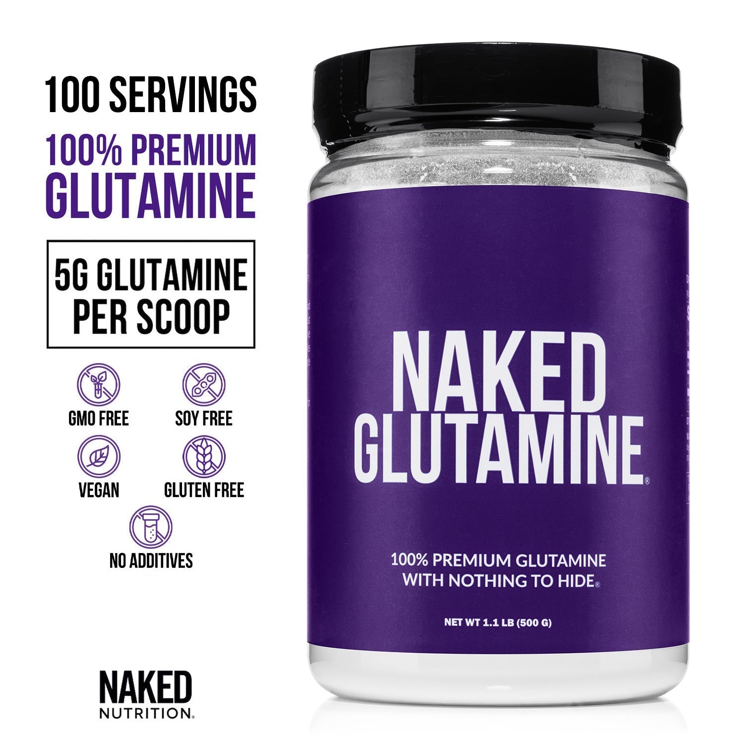 Glutamine Powder - 1.1LB
