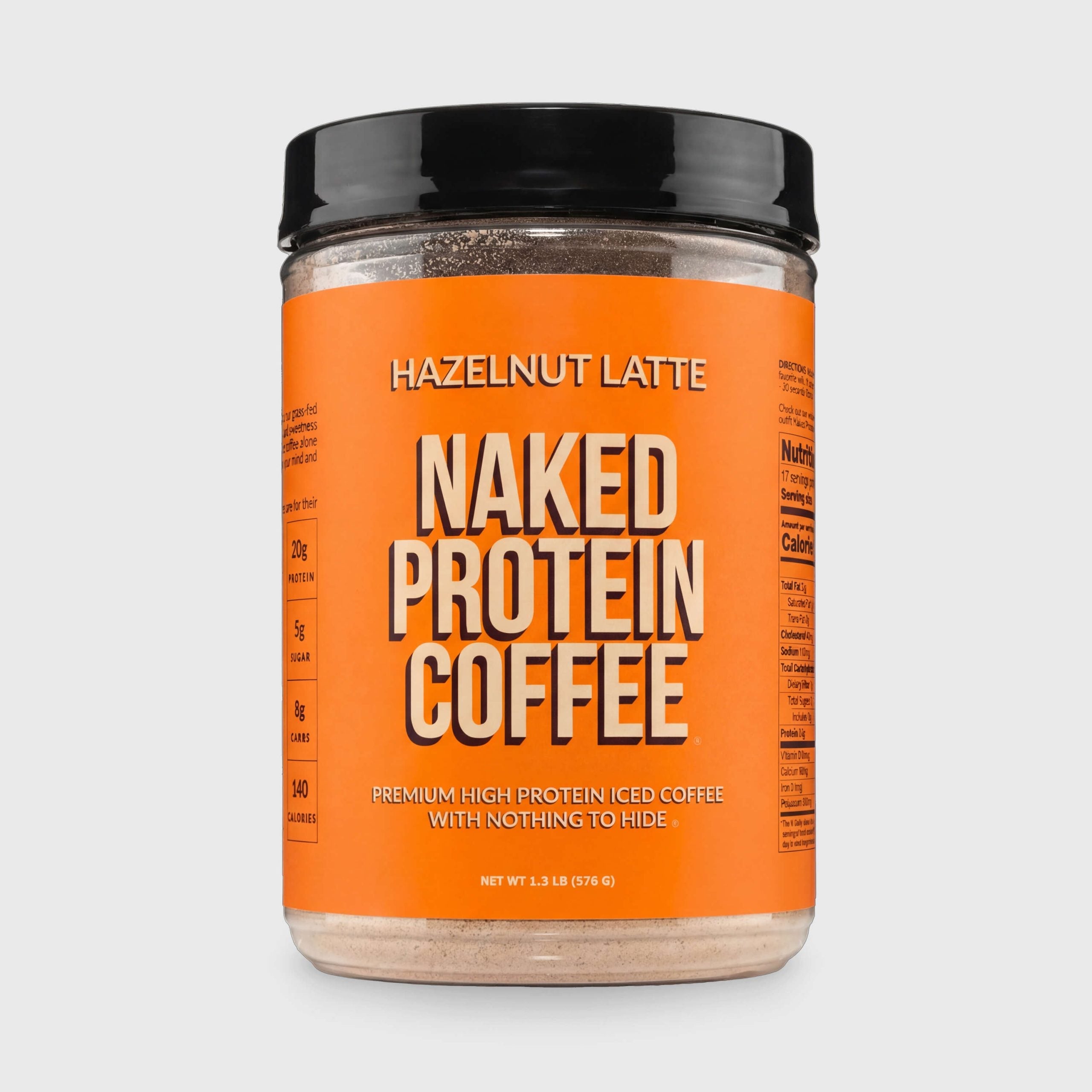 Hazelnut Latte Protein Iced Coffee - Hazelnut Latte