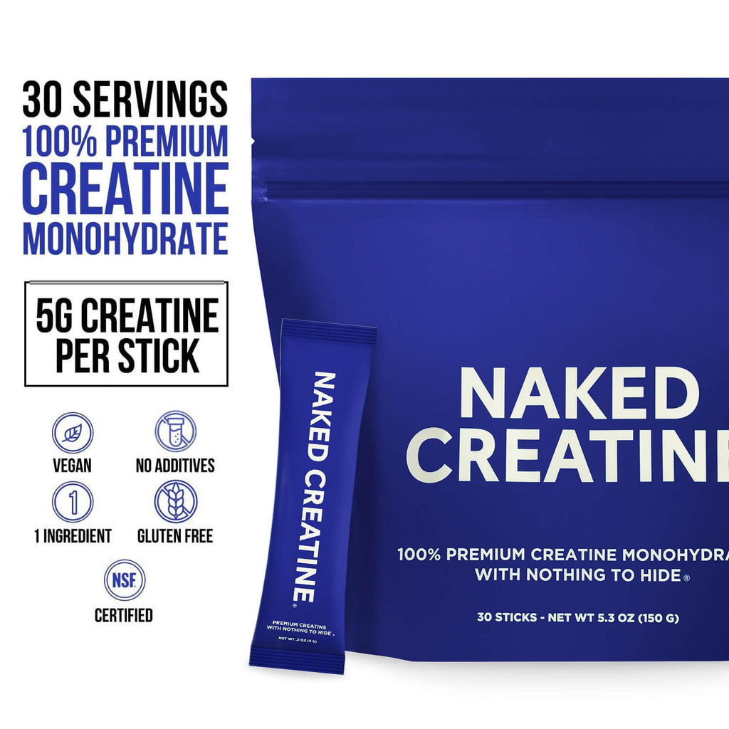 Creatine Travel Packets - Unflavored Sticks