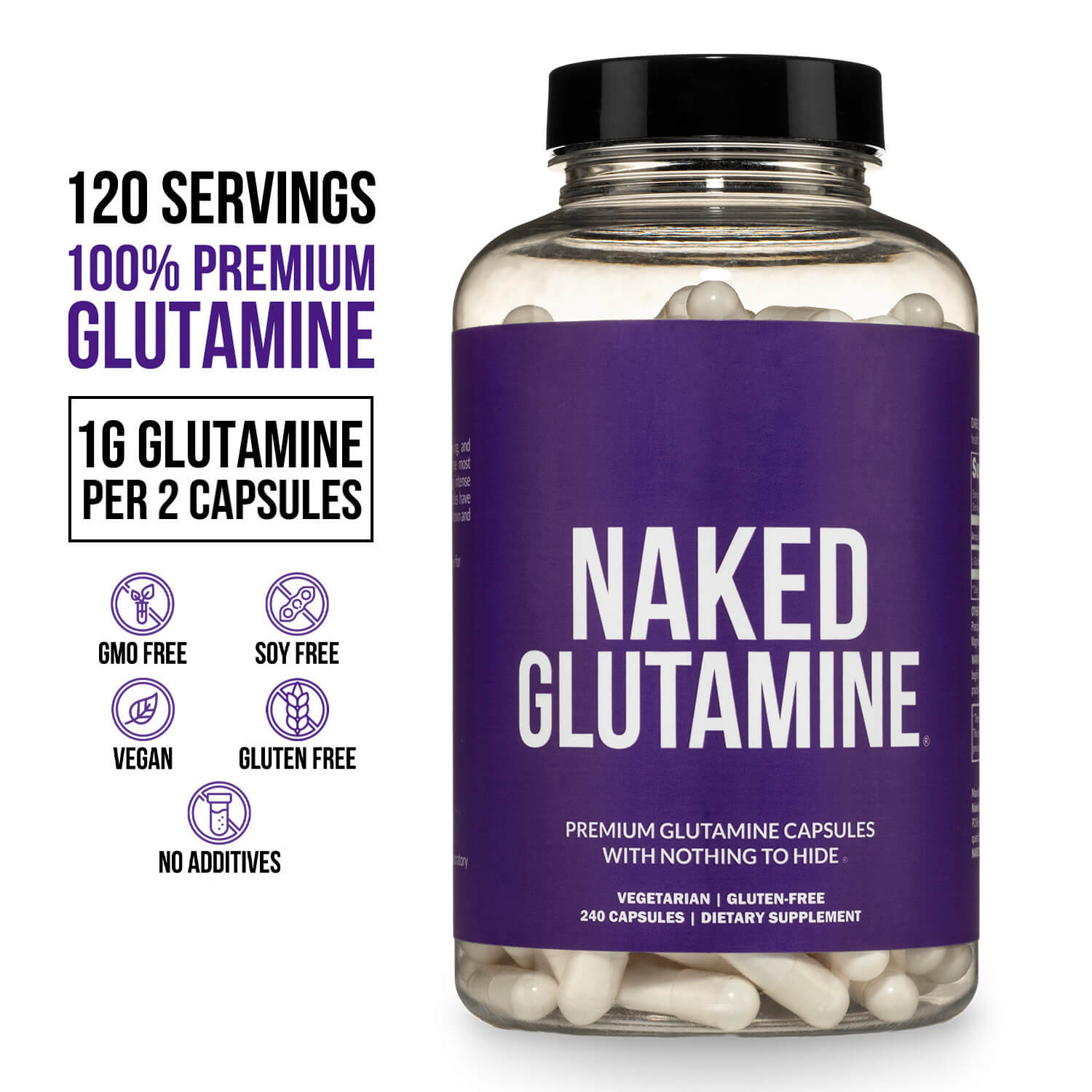 Glutamine Capsules - Capsules