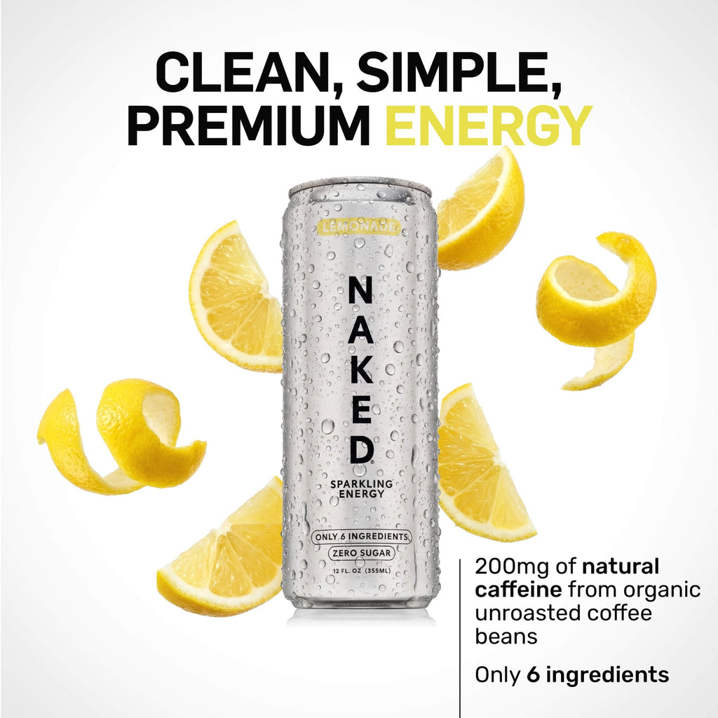 Lemonade Naked Sparkling Energy - Lemonade