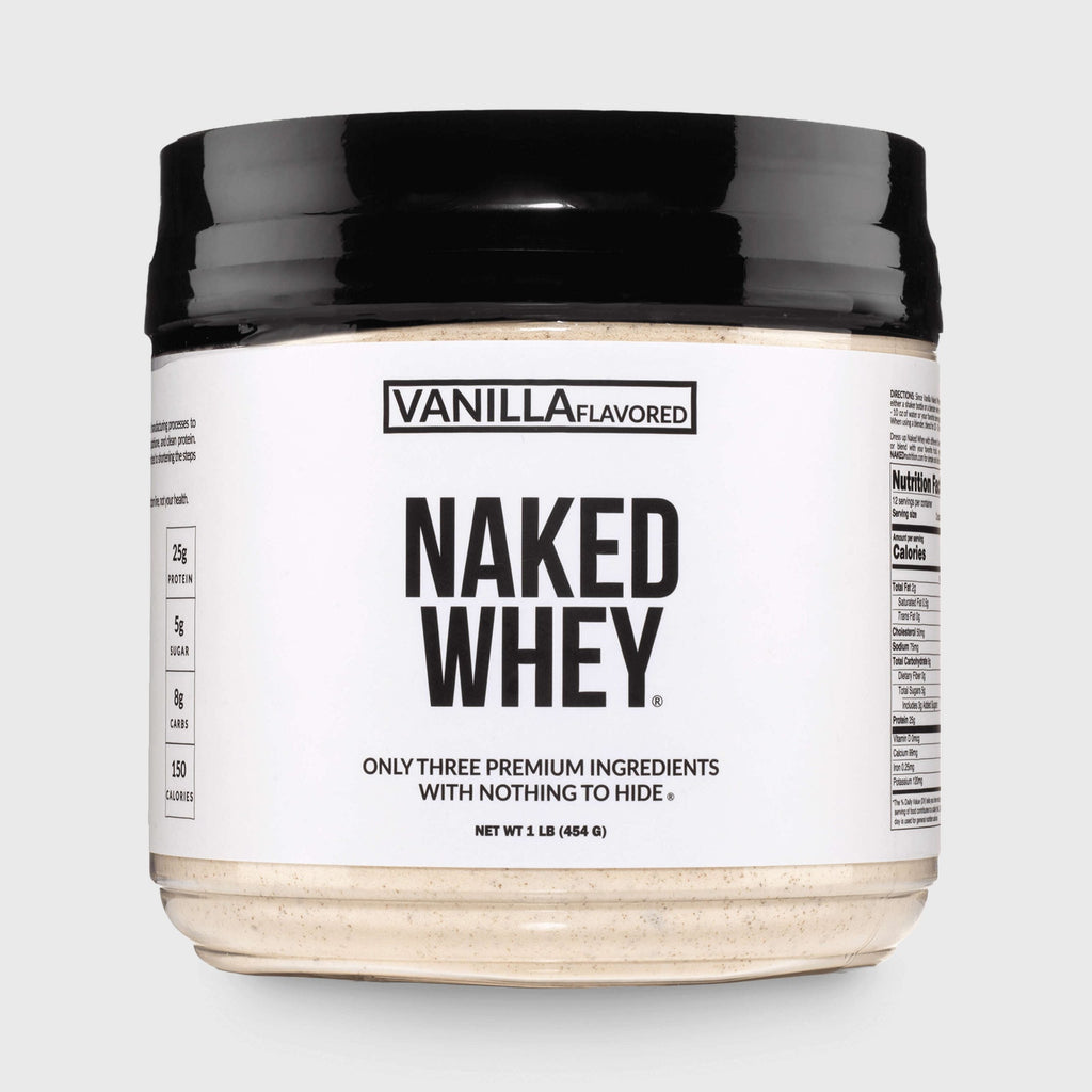Vanilla Whey Protein Powder 1lb - Vanilla