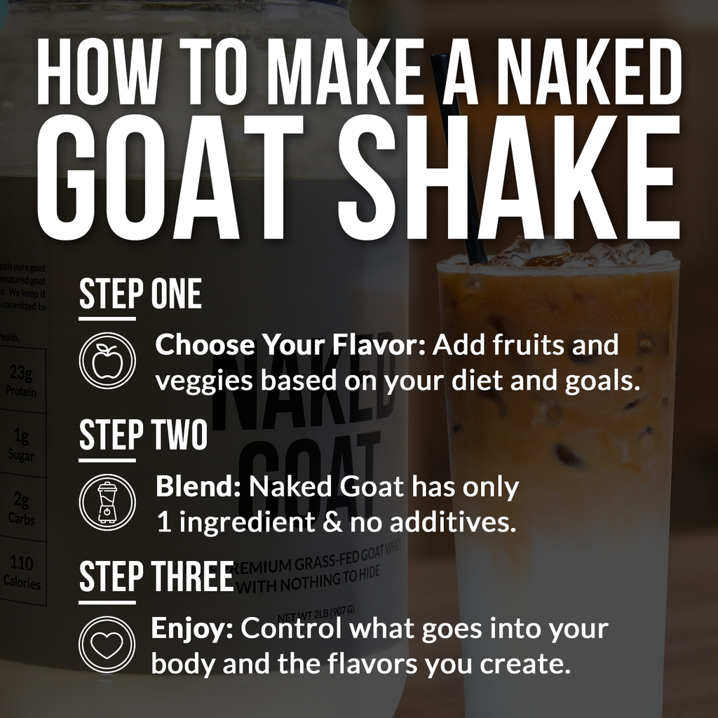 Goat Whey Protein Powder - Unflavored
